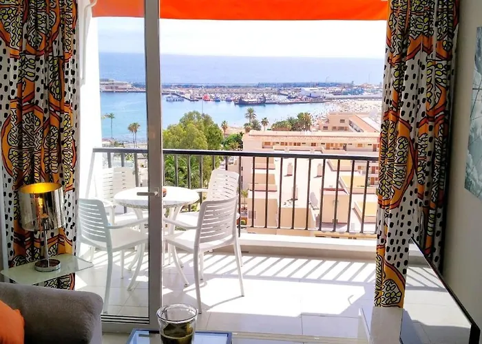 Los Cristianos Appartement Orange Trees Vue Mer Panoramique